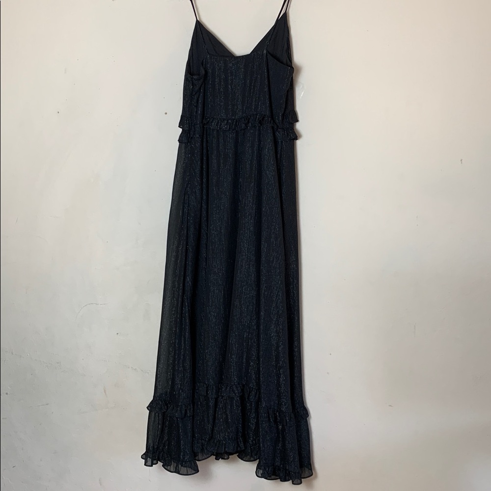 Madewell Shimmer Ruffle Cami Dress Size 2 - Picture 7 of 8